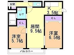 プチポアン 2階