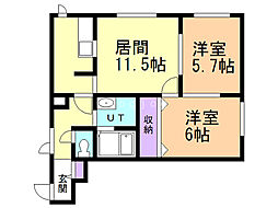 第3フジハイム 2階