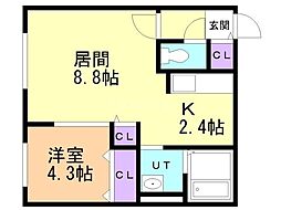 JR千歳線 北広島駅 徒歩11分
