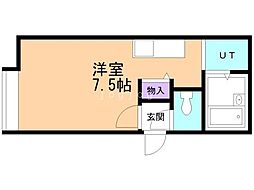 FlatHome ワンルームの間取図画像