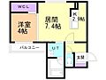 アールズコート平岸3階5.6万円