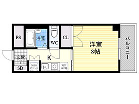 大阪府吹田市江坂町２丁目4番13号（賃貸マンション1K・5階・26.00㎡） その2