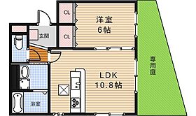 大阪府池田市鉢塚２丁目13番4号（賃貸アパート1LDK・1階・40.49㎡） その2