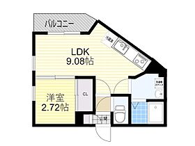 兵庫県川西市小戸３丁目（賃貸アパート1LDK・2階・28.18㎡） その2