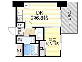 大阪府大阪市淀川区東三国２丁目32番11号（賃貸マンション1DK・5階・25.53㎡） その2