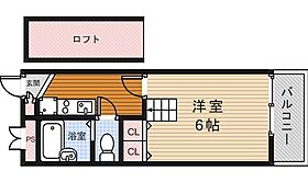 大阪府池田市天神１丁目（賃貸アパート1K・3階・19.87㎡） その2