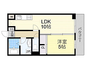 大阪府吹田市日の出町（賃貸マンション1LDK・1階・39.54㎡） その2