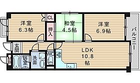 大阪府吹田市江坂町４丁目20番7号（賃貸マンション3LDK・4階・60.12㎡） その2