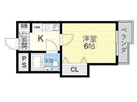 大阪府箕面市粟生間谷西７丁目（賃貸マンション1K・3階・20.00㎡） その2