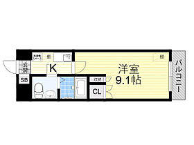 大阪府箕面市粟生間谷東６丁目（賃貸マンション1K・1階・24.90㎡） その2