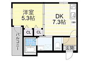 大阪府豊中市服部南町２丁目5番（賃貸アパート1DK・2階・32.10㎡） その2