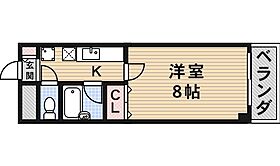 大阪府箕面市瀬川２丁目4番61号（賃貸マンション1K・3階・25.00㎡） その2