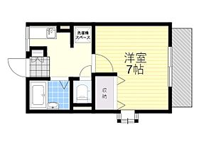 大阪府豊中市千里園３丁目（賃貸アパート1K・1階・23.50㎡） その2