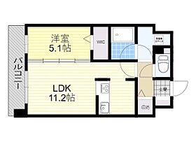 大阪府豊中市寺内１丁目（賃貸マンション1LDK・6階・41.17㎡） その2