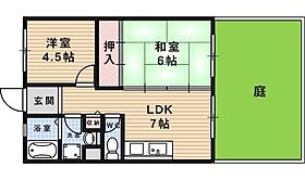 大阪府池田市畑１丁目17番12号（賃貸アパート2LDK・1階・40.00㎡） その2