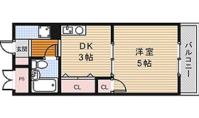 大阪府箕面市小野原東６丁目25番20号（賃貸マンション1DK・1階・23.12㎡） その2