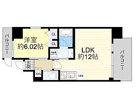 大阪府吹田市豊津町1番10号（賃貸マンション1LDK・2階・40.87㎡） その2