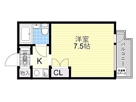 大阪府吹田市江坂町５丁目9番6号（賃貸マンション1K・1階・20.37㎡） その2