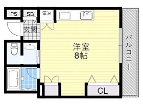 大阪府吹田市昭和町（賃貸マンション1R・4階・23.00㎡） その2