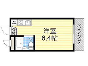 大阪府吹田市山手町３丁目20番18号（賃貸マンション1R・4階・16.50㎡） その2