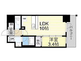 大阪府吹田市垂水町３丁目23番25号（賃貸マンション1LDK・5階・33.37㎡） その2