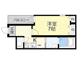 大阪府吹田市垂水町１丁目15番22号（賃貸アパート1K・3階・28.10㎡） その2