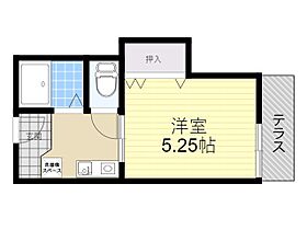 大阪府池田市井口堂１丁目（賃貸アパート1K・1階・21.20㎡） その2