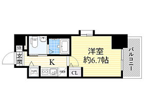 大阪府吹田市江の木町7番20号（賃貸マンション1K・11階・22.90㎡） その2