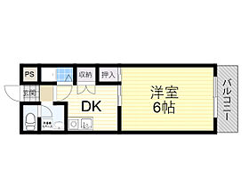 大阪府吹田市南高浜町32番25号（賃貸マンション1DK・4階・26.20㎡） その2