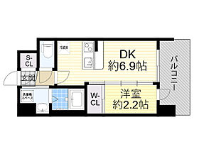 大阪府大阪市淀川区十三本町２丁目4番14号（賃貸マンション1DK・4階・25.44㎡） その2