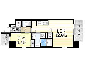 大阪府大阪市淀川区加島３丁目（賃貸マンション1LDK・10階・42.00㎡） その2