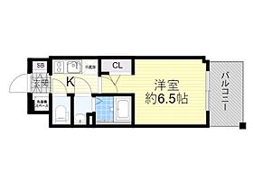 大阪府大阪市淀川区新北野３丁目10番9号（賃貸マンション1K・8階・24.48㎡） その2