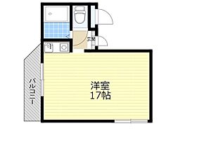 兵庫県川西市多田桜木２丁目（賃貸マンション1R・2階・17.00㎡） その2