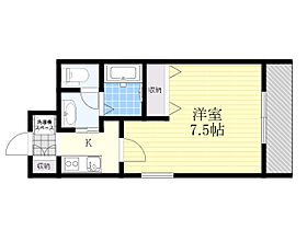 大阪府大阪市東淀川区東中島１丁目（賃貸マンション1K・10階・25.00㎡） その2