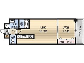 大阪府大阪市東淀川区東中島１丁目（賃貸マンション1LDK・6階・34.85㎡） その2