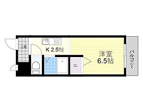 兵庫県川西市小花２丁目（賃貸マンション1K・3階・21.87㎡） その2