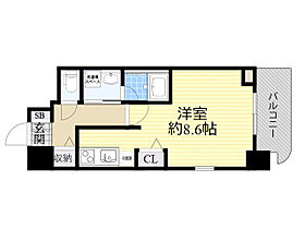 大阪府大阪市淀川区加島３丁目中2番45号（賃貸マンション1R・8階・30.42㎡） その2