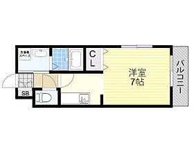 兵庫県川西市火打２丁目（賃貸マンション1K・1階・26.07㎡） その2