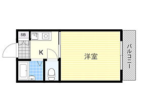 大阪府吹田市穂波町（賃貸マンション1K・5階・18.00㎡） その2