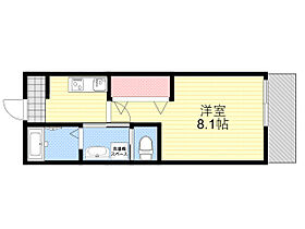 大阪府大阪市淀川区田川１丁目（賃貸マンション1K・2階・24.35㎡） その2