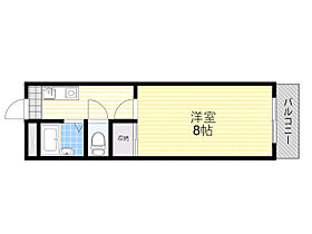 大阪府大阪市東淀川区上新庄３丁目（賃貸マンション1K・1階・23.00㎡） その2