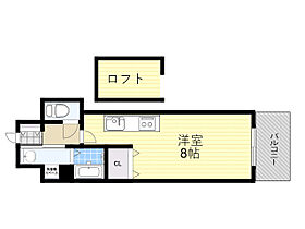 兵庫県川西市小戸１丁目（賃貸マンション1K・2階・23.33㎡） その2