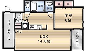 大阪府箕面市小野原西６丁目（賃貸マンション1LDK・2階・52.26㎡） その2