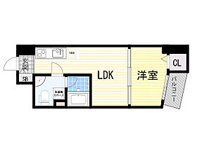 大阪府吹田市垂水町１丁目21番5号（賃貸マンション1LDK・13階・28.01㎡） その2