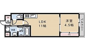 大阪府池田市石橋２丁目（賃貸マンション1LDK・1階・38.52㎡） その2