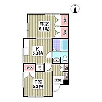 千葉県茂原市上林（賃貸アパート2K・1階・41.50㎡） その2