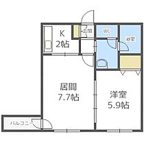 北海道札幌市中央区南六条西22丁目3番11号（賃貸マンション1LDK・3階・33.00㎡） その2