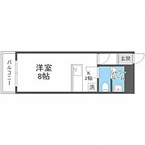 北海道札幌市豊平区平岸二条1丁目（賃貸マンション1K・3階・23.48㎡） その2