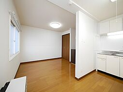 札幌市営南北線 真駒内駅 徒歩9分の賃貸アパート 3階1DKのリビング/ダイニング