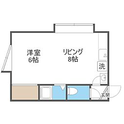 間取図画像 1DK